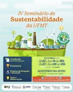 EVENTO: UFMT apresenta iniciativas de sustentabilidade